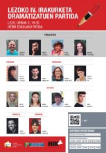 IV. ANTZERKI TESTU LABURREN LEHIAKETA FINALA